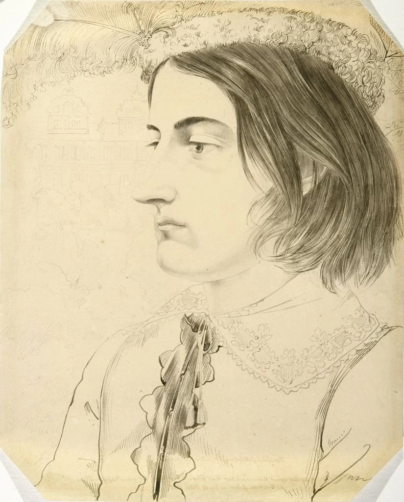 Carl Philipp Fohr - Ludwig Simon, Theological Student, 1816, Detroit Institute of Arts